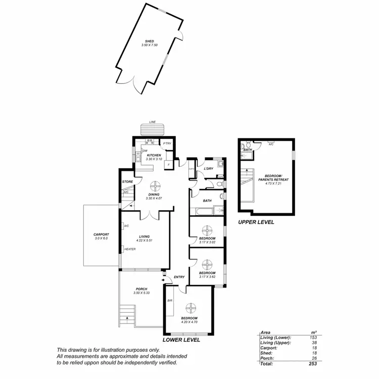 Floorplan of Homely house listing, 5 Sitters Memorial Drive, Burnside SA 5066