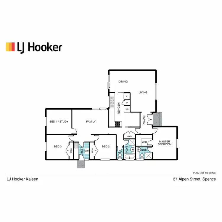 Floorplan of Homely house listing, 37 Alpen Street, Spence ACT 2615