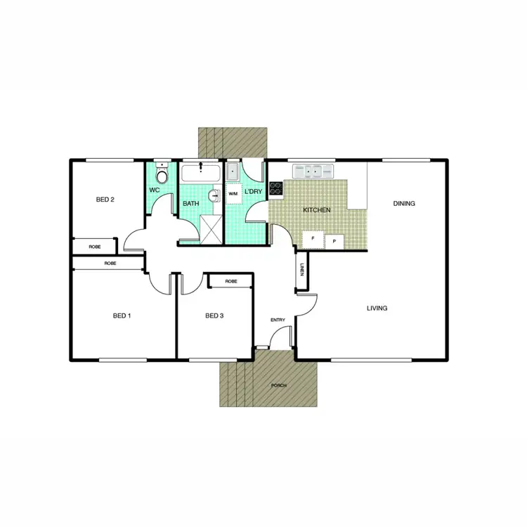 Floorplan of Homely house listing, 20 Alberga Street, Kaleen ACT 2617