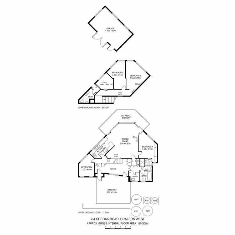 Floorplan of Homely house listing, 2 Sheoak Road, Crafers West SA 5152