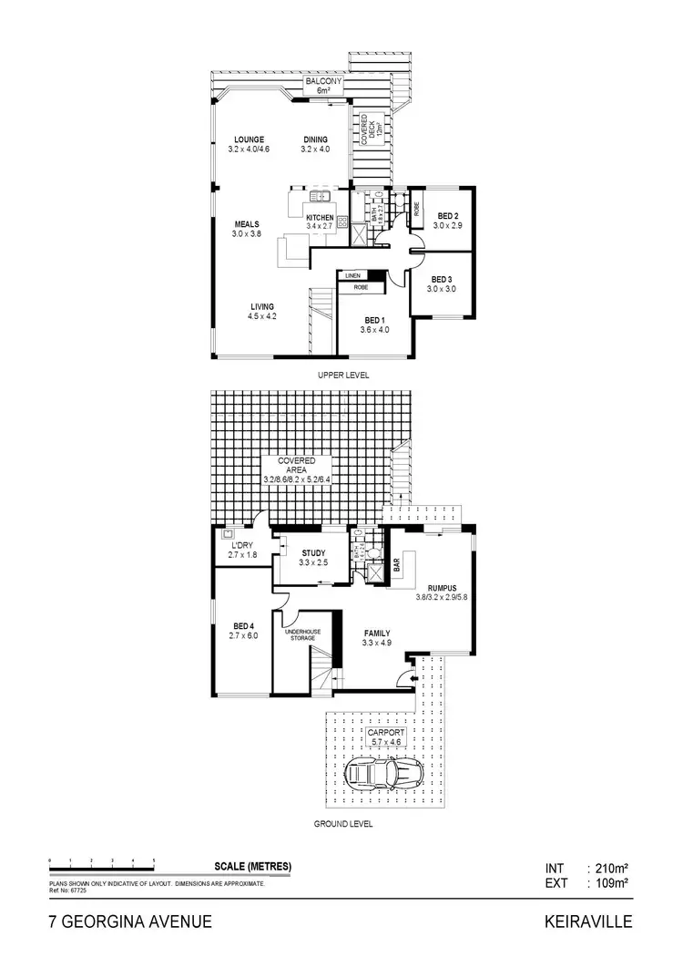 Floorplan of Homely house listing, 7 Georgina Avenue, Keiraville NSW 2500