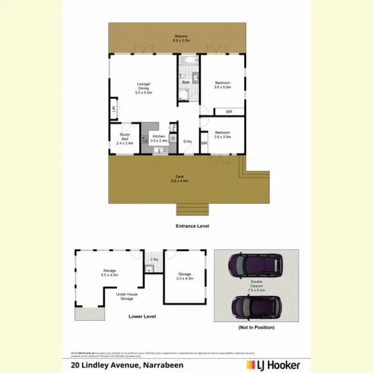 Floorplan of Homely house listing, 20 Lindley Avenue, Narrabeen NSW 2101