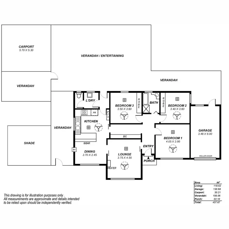 Floorplan of Homely house listing, 9-11 Churcher Avenue, Blakeview SA 5114