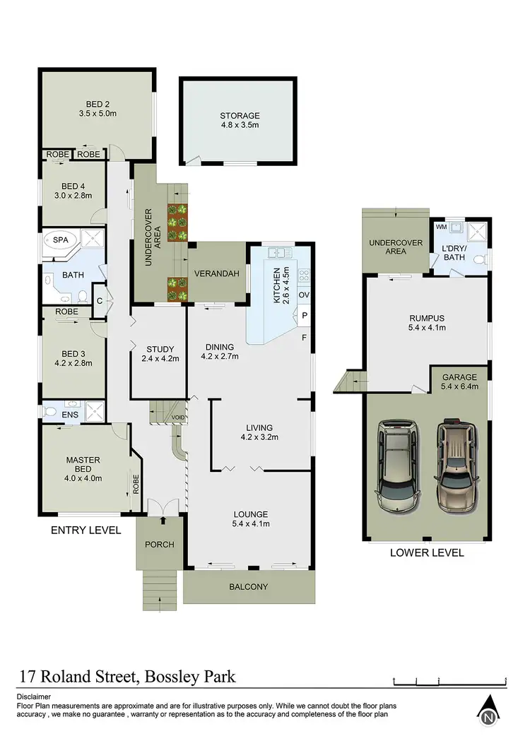 Floorplan of Homely house listing, 17 Roland Street, Bossley Park NSW 2176
