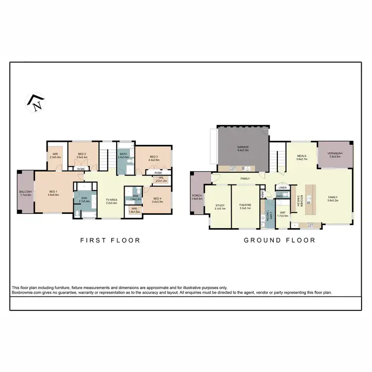 Floorplan of Homely house listing, 4 Bilby Street, Craigieburn VIC 3064