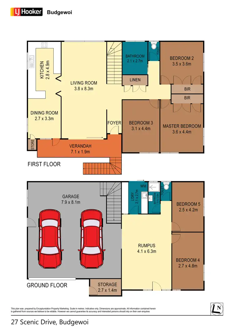 Floorplan of Homely house listing, 27 Scenic Drive, Budgewoi NSW 2262