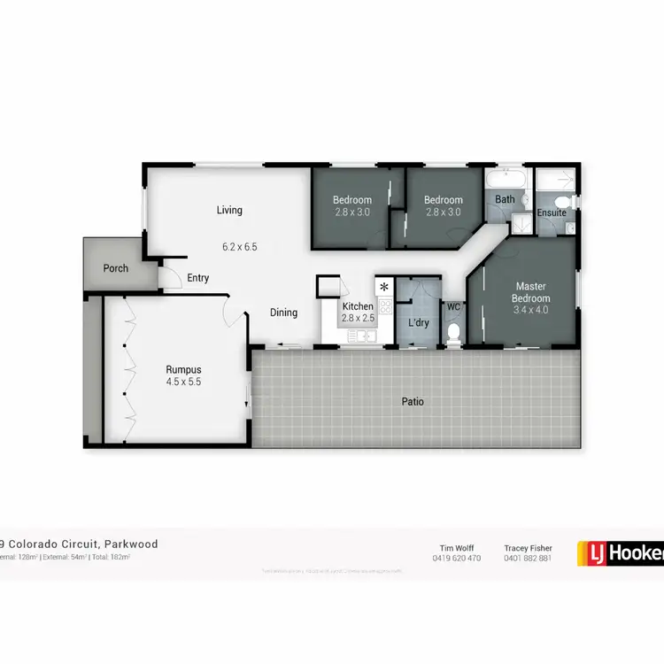 Floorplan of Homely house listing, 59 Colorado Circuit, Parkwood QLD 4214