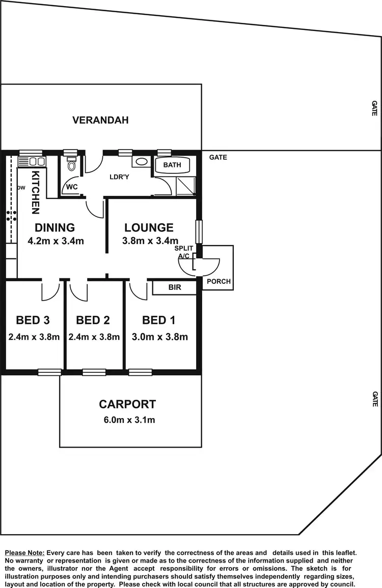 Floorplan of Homely house listing, 37b Ross Road, Hectorville SA 5073
