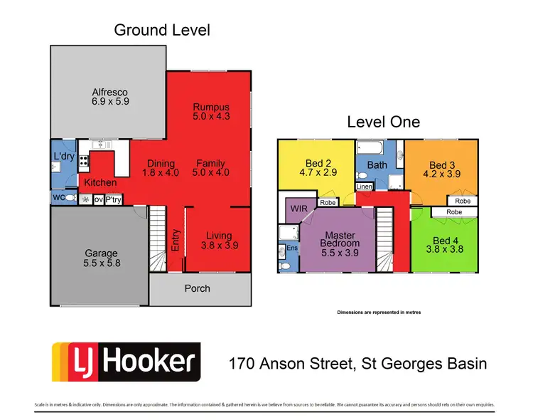 Floorplan of Homely house listing, 170 Anson Street, St Georges Basin NSW 2540