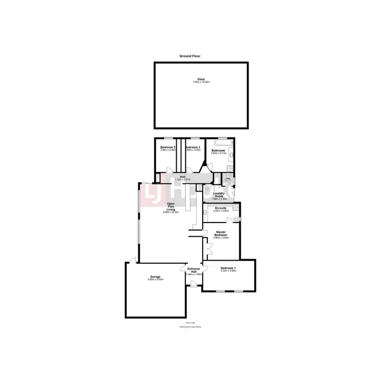 Floorplan of Homely house listing, 8 Delahunty Street, Collie WA 6225