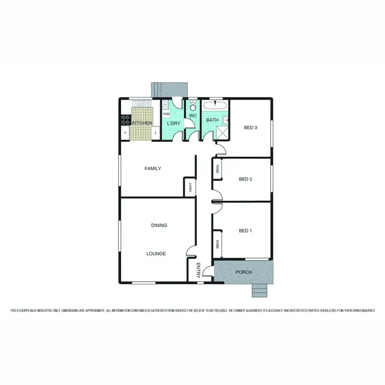 Floorplan of Homely house listing, 7 Cloncurry Street, Kaleen ACT 2617