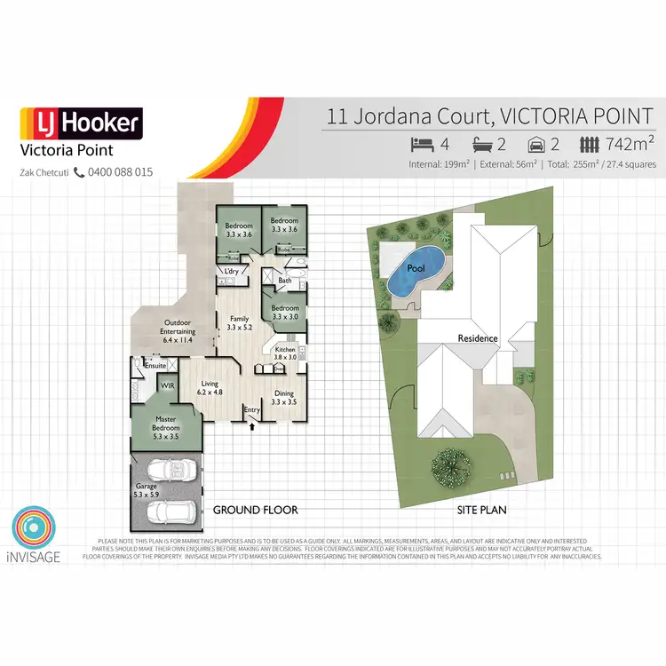 Floorplan of Homely house listing, 11 Jordana Court, Victoria Point QLD 4165