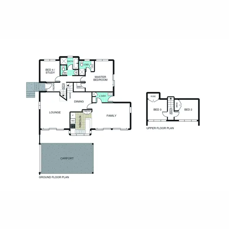 Floorplan of Homely house listing, 4 Matcham Place, Kambah ACT 2902