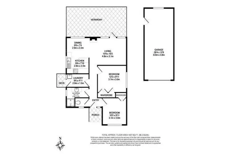 Floorplan of Homely house listing, 103 Maloneys Drive, Maloneys Beach NSW 2536