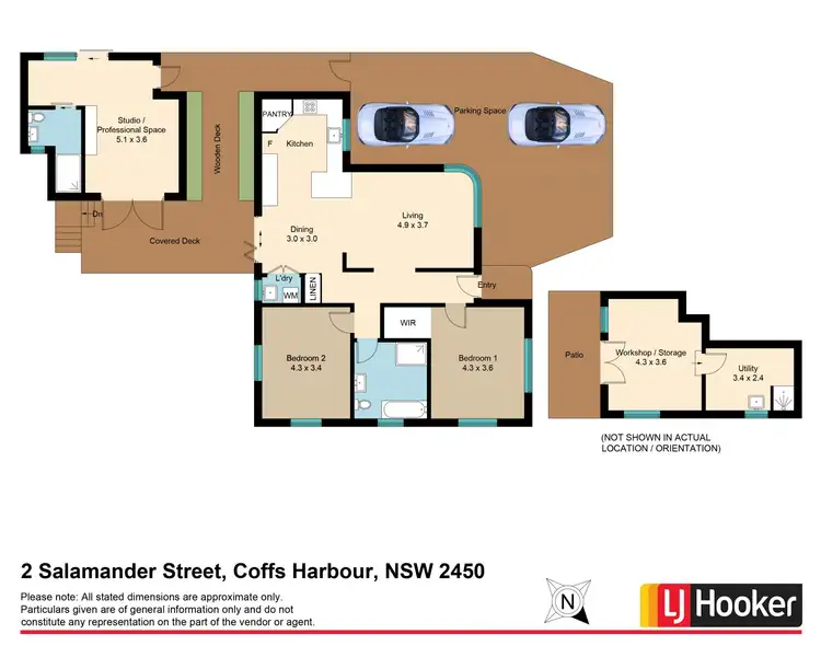 Floorplan of Homely house listing, 2 Salamander Street, Coffs Harbour NSW 2450