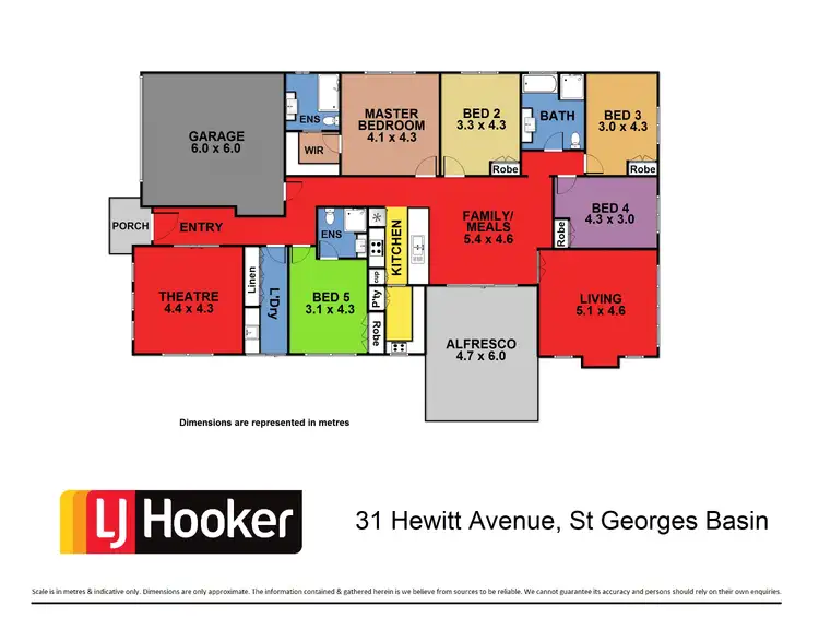 Floorplan of Homely house listing, 31 Hewitt Avenue, St Georges Basin NSW 2540