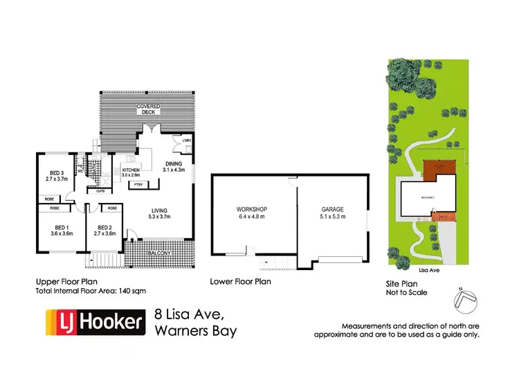 Floorplan of Homely house listing, 8 Lisa Avenue, Warners Bay NSW 2282