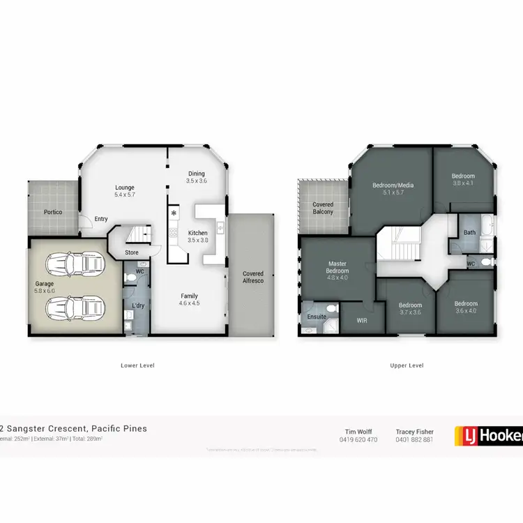 Floorplan of Homely house listing, 12 Sangster Crescent, Pacific Pines QLD 4211