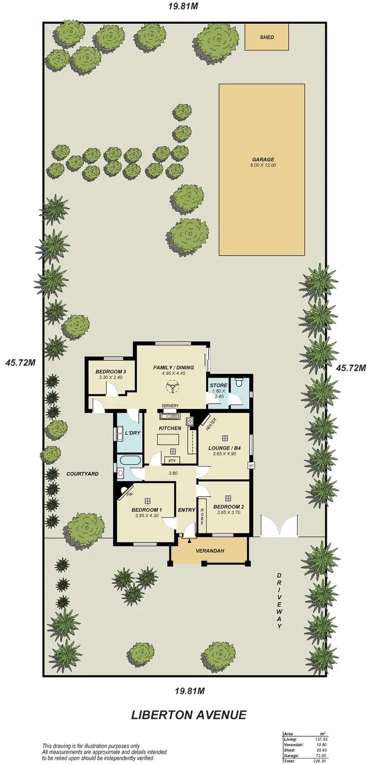 Floorplan of Homely house listing, 2 Liberton Avenue, Croydon Park SA 5008