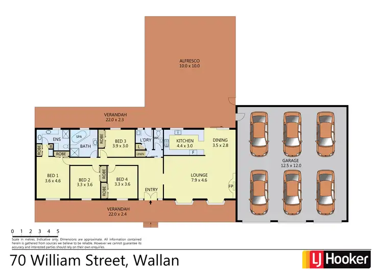 Floorplan of Homely house listing, 70 William Street, Wallan VIC 3756
