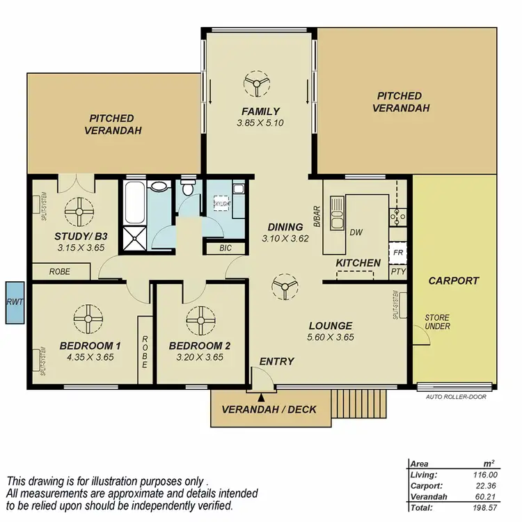 Floorplan of Homely house listing, 32 Carnarvon Avenue, Redwood Park SA 5097