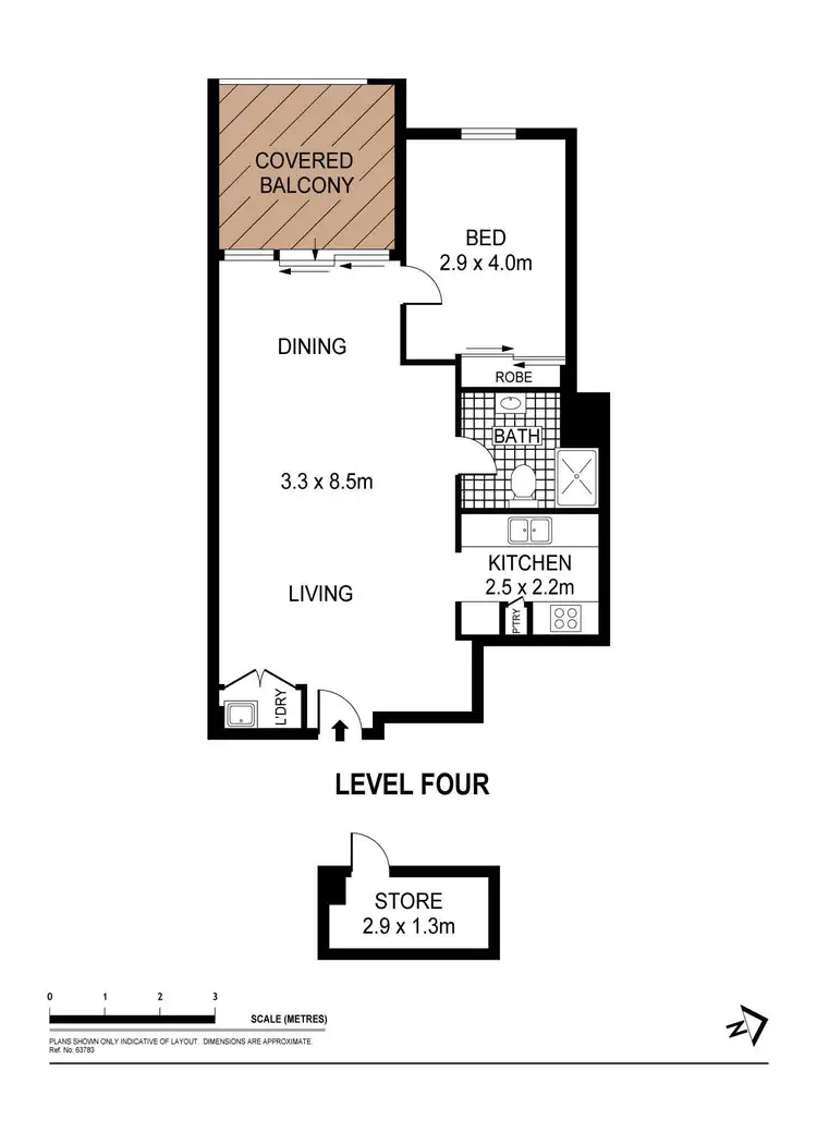 Floorplan of Homely apartment listing, 10/755-759 Botany Road, Rosebery NSW 2018