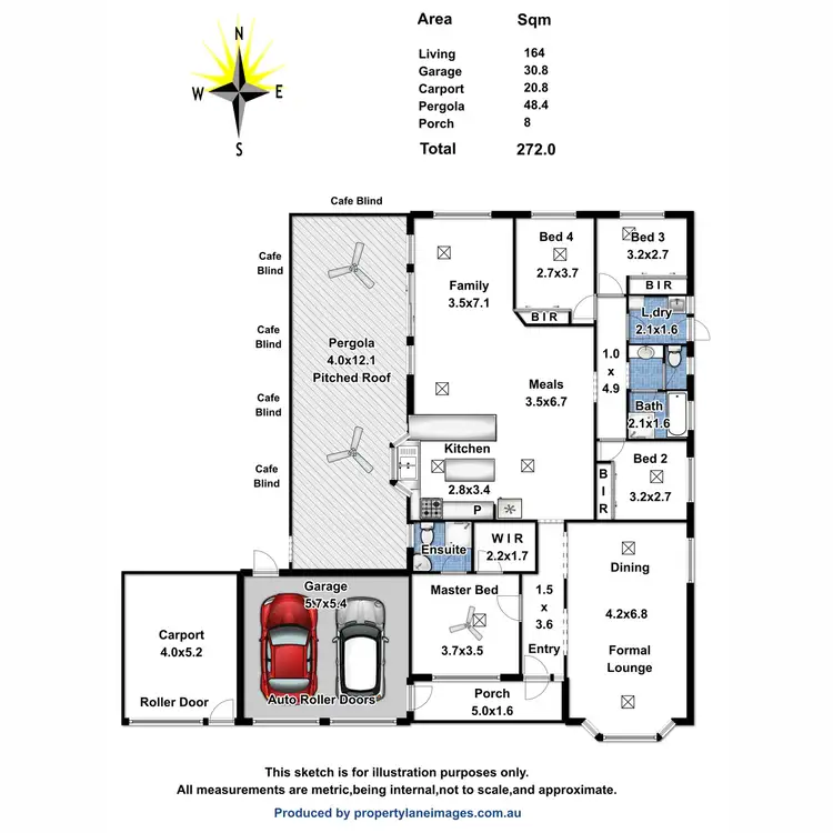 Floorplan of Homely house listing, 3 Discovery Court, Hewett SA 5118