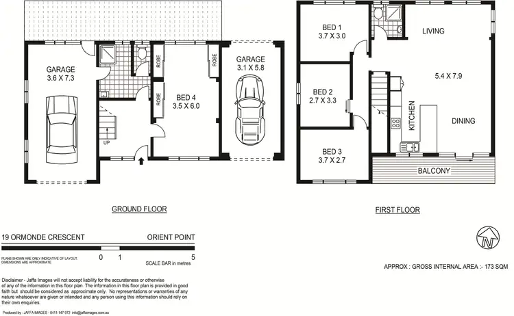Floorplan of Homely house listing, 19 Ormonde Crescent, Orient Point NSW 2540