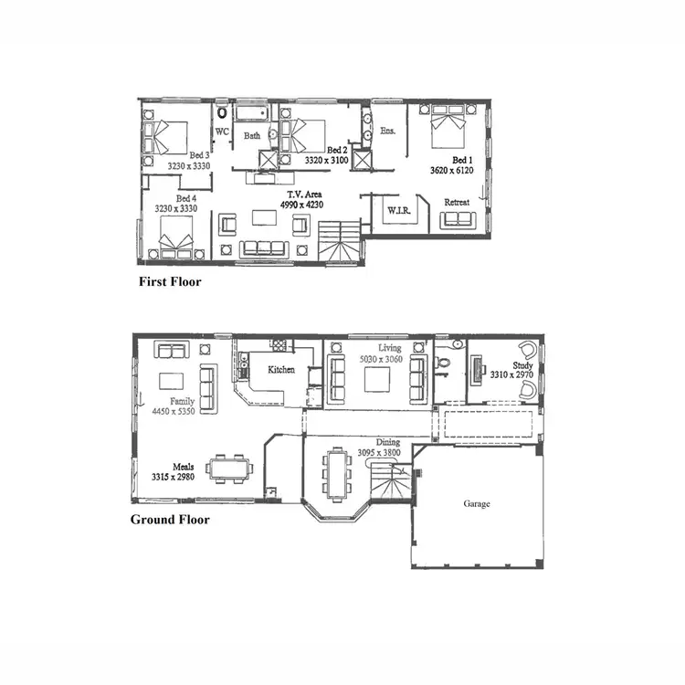 Floorplan of Homely house listing, 10 Spinningdale Close, Seabrook VIC 3028