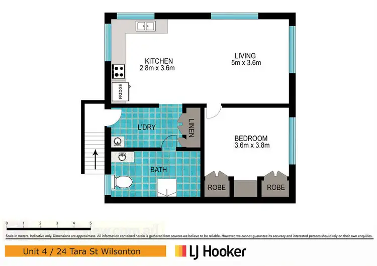 Floorplan of Homely unit listing, 4/24 Tara Street, Wilsonton QLD 4350