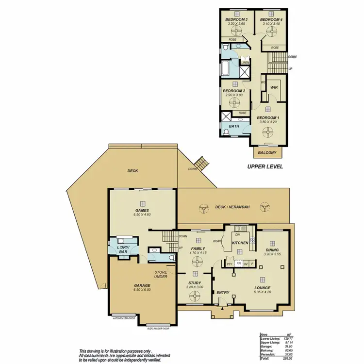 Floorplan of Homely house listing, 6 Prasad Court, Hillbank SA 5112