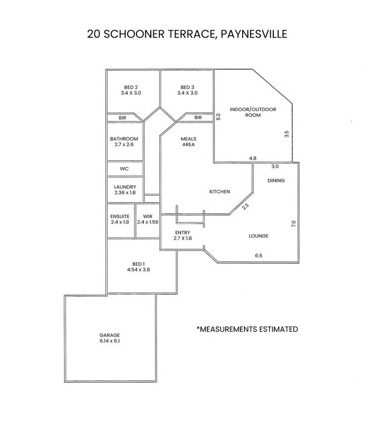 Floorplan of Homely house listing, 20 Schooner Terrace, Paynesville VIC 3880