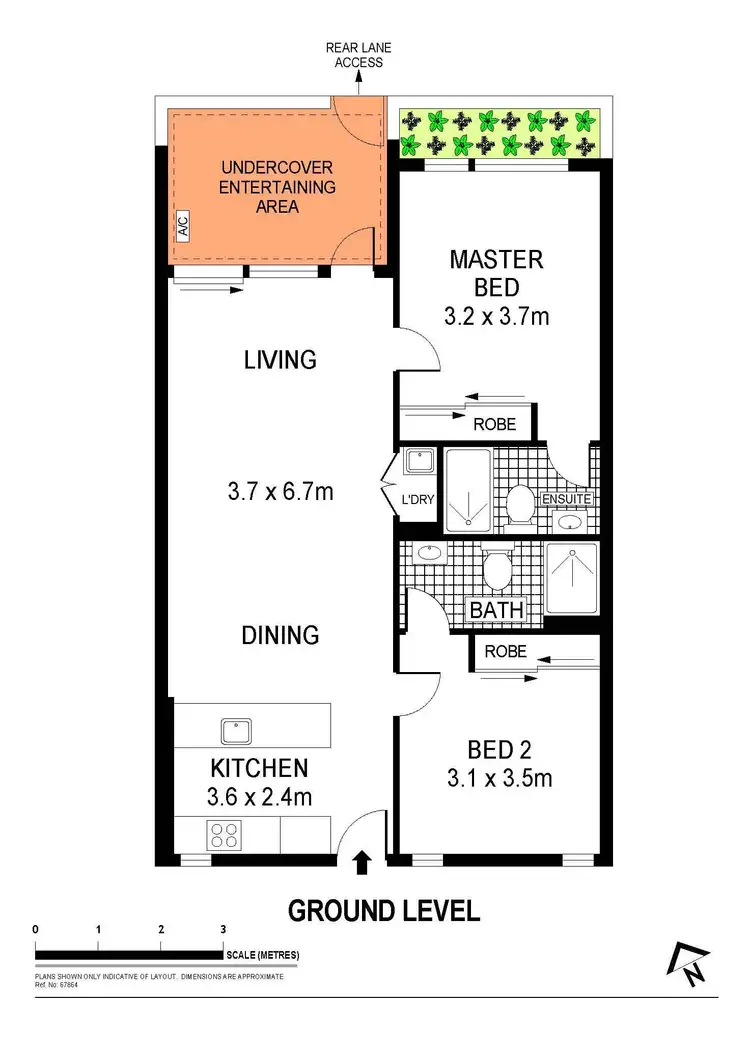 Floorplan of Homely apartment listing, G4/791 Botany Road, Rosebery NSW 2018
