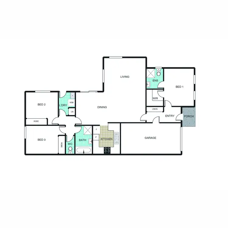 Floorplan of Homely house listing, 52 Warrumbul Street, Ngunnawal ACT 2913