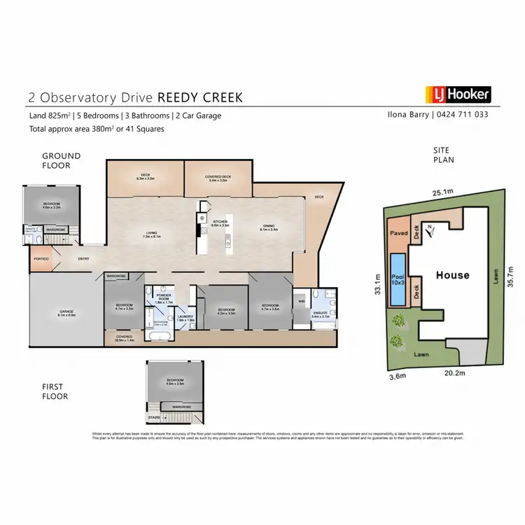 Floorplan of Homely house listing, 2 Observatory Drive, Reedy Creek QLD 4227