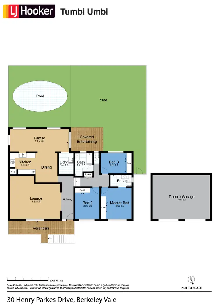 Floorplan of Homely house listing, 30 Henry Parkes Drive, Berkeley Vale NSW 2261