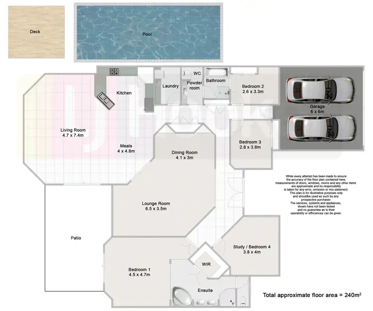 Floorplan of Homely house listing, 15 Brighton Parade, Forest Lake QLD 4078