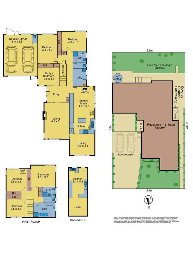 Floorplan of Homely house listing, 10 Ansett Crescent, Forest Hill VIC 3131