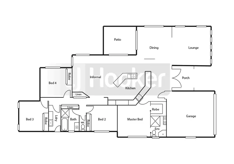 Floorplan of Homely house listing, 35 Baruah Parade, Harrington NSW 2427