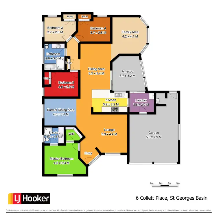 Floorplan of Homely house listing, 6 Collett Place, St Georges Basin NSW 2540