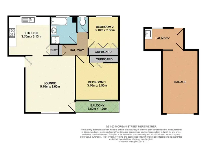 Floorplan of Homely apartment listing, 7/51 Morgan Street, Merewether NSW 2291
