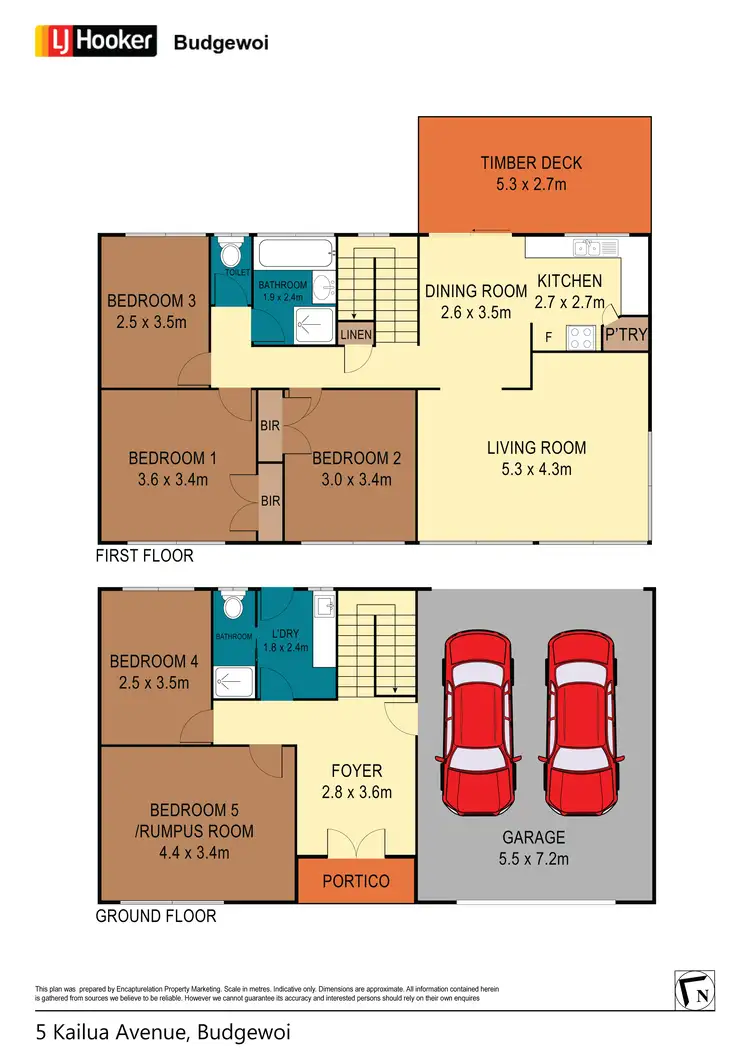 Floorplan of Homely house listing, 5 Kailua Avenue, Budgewoi NSW 2262