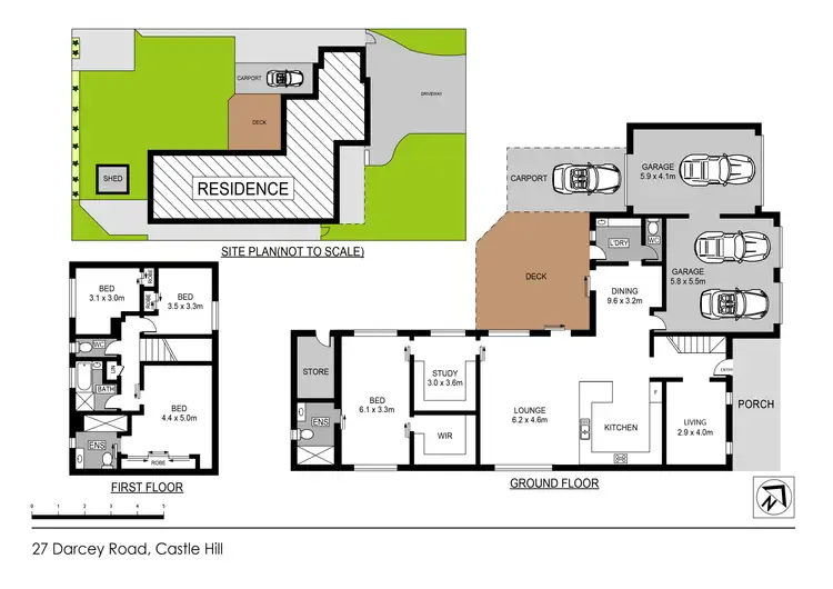 Floorplan of Homely house listing, 27 Darcey Road, Castle Hill NSW 2154