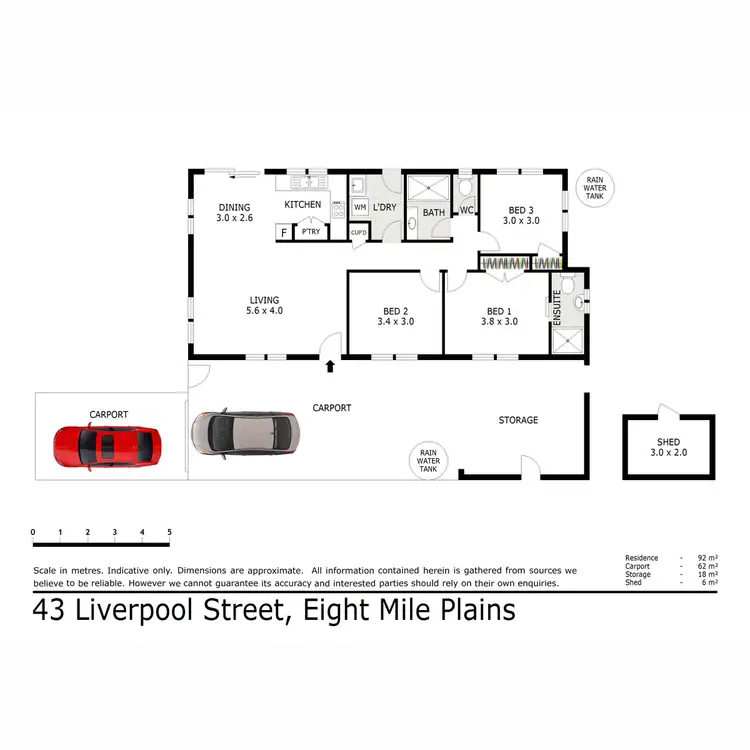 Floorplan of Homely house listing, 43 Liverpool Street, Eight Mile Plains QLD 4113