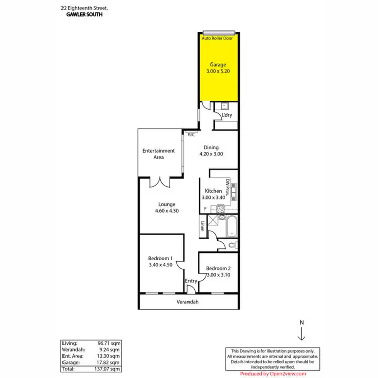 Floorplan of Homely house listing, 22 Eighteenth Street, Gawler South SA 5118