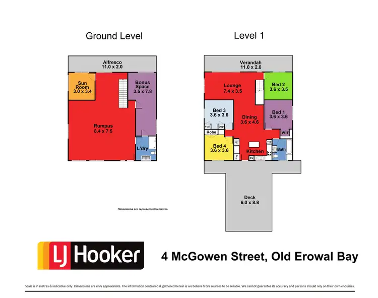 Floorplan of Homely house listing, 4 McGowen Street, Old Erowal Bay NSW 2540