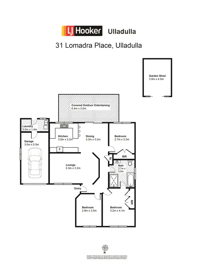 Floorplan of Homely house listing, 31 Lomandra Place, Ulladulla NSW 2539