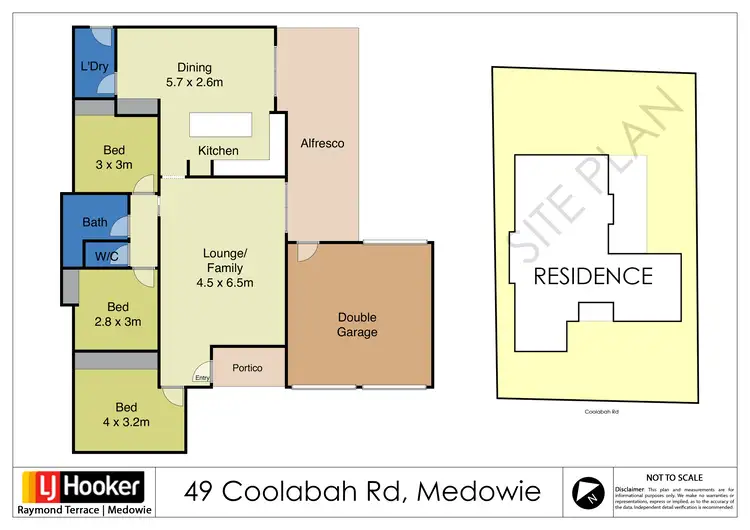 Floorplan of Homely house listing, 49 Coolabah Road, Medowie NSW 2318