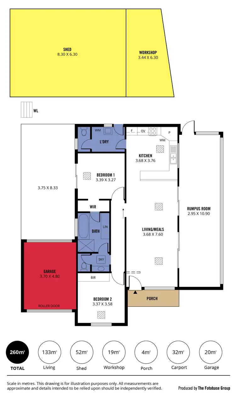 Floorplan of Homely house listing, 11 Eden Terrace, Port Willunga SA 5173