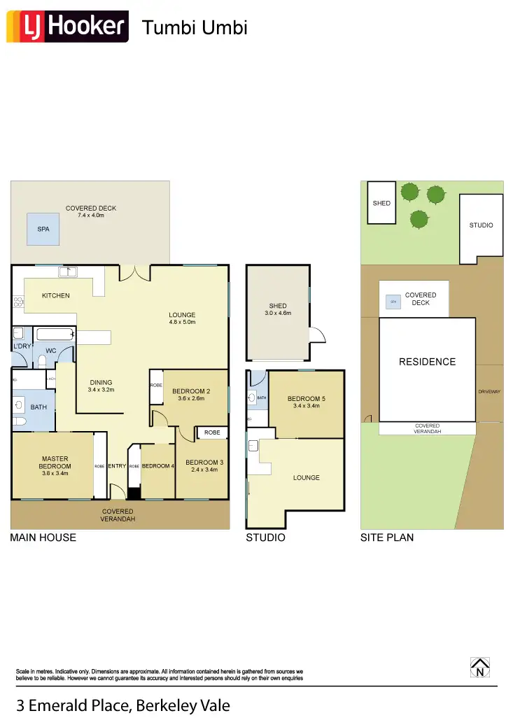 Floorplan of Homely house listing, 3 Emerald Place, Berkeley Vale NSW 2261